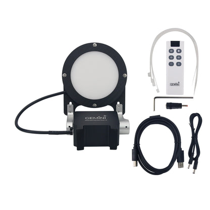 TeSeek Gemini 75mm/130mm Aperture Second Generation Astronomical Electric Flat Panel ASCOM Driving Carbon Fiber Electric Lens Cover