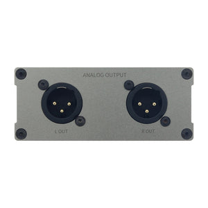 16-24Bit 32k-192kHz AES Digital to Fully Balanced Analog Audio Converter DAC Automatic Recognition of Sampling Rate