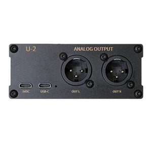 U-2 USB to XLR Analog Output & XLR Analog Input to USB Audio Converter 4Vrms/11.32Vpp