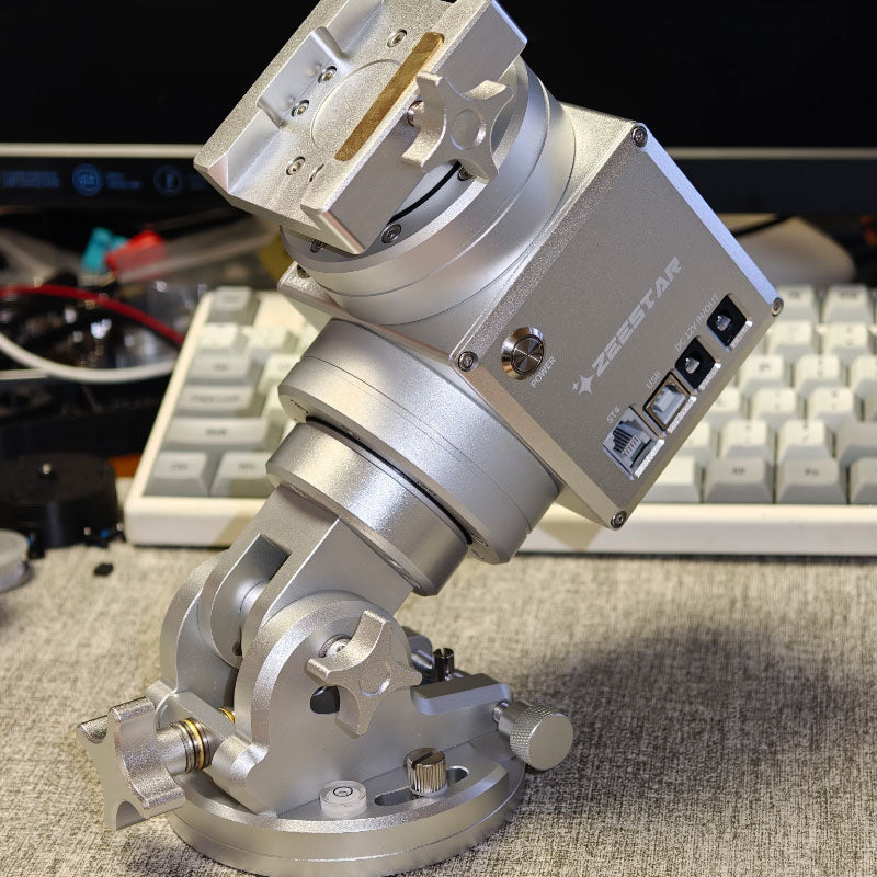 Silvery ZEESTAR X14 Harmonic Equatorial Mount 6KG Load Capacity with Vixen Narrow Dovetail Slot