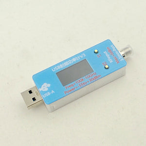 RF-Power-Meter-V3.0 100K-10GHz -55~+30dBm Portable USB Simple RF Power Meter with 8GHz/2W/30DB Attenuator