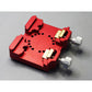 JUWEI Portable Dovetail Groove for 17 Harmonic Equatorial Mount and Dovetail Plates with Wide & Narrow Rails