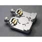 JUWEI Portable Dovetail Groove for 17 Harmonic Equatorial Mount and Dovetail Plates with Wide & Narrow Rails