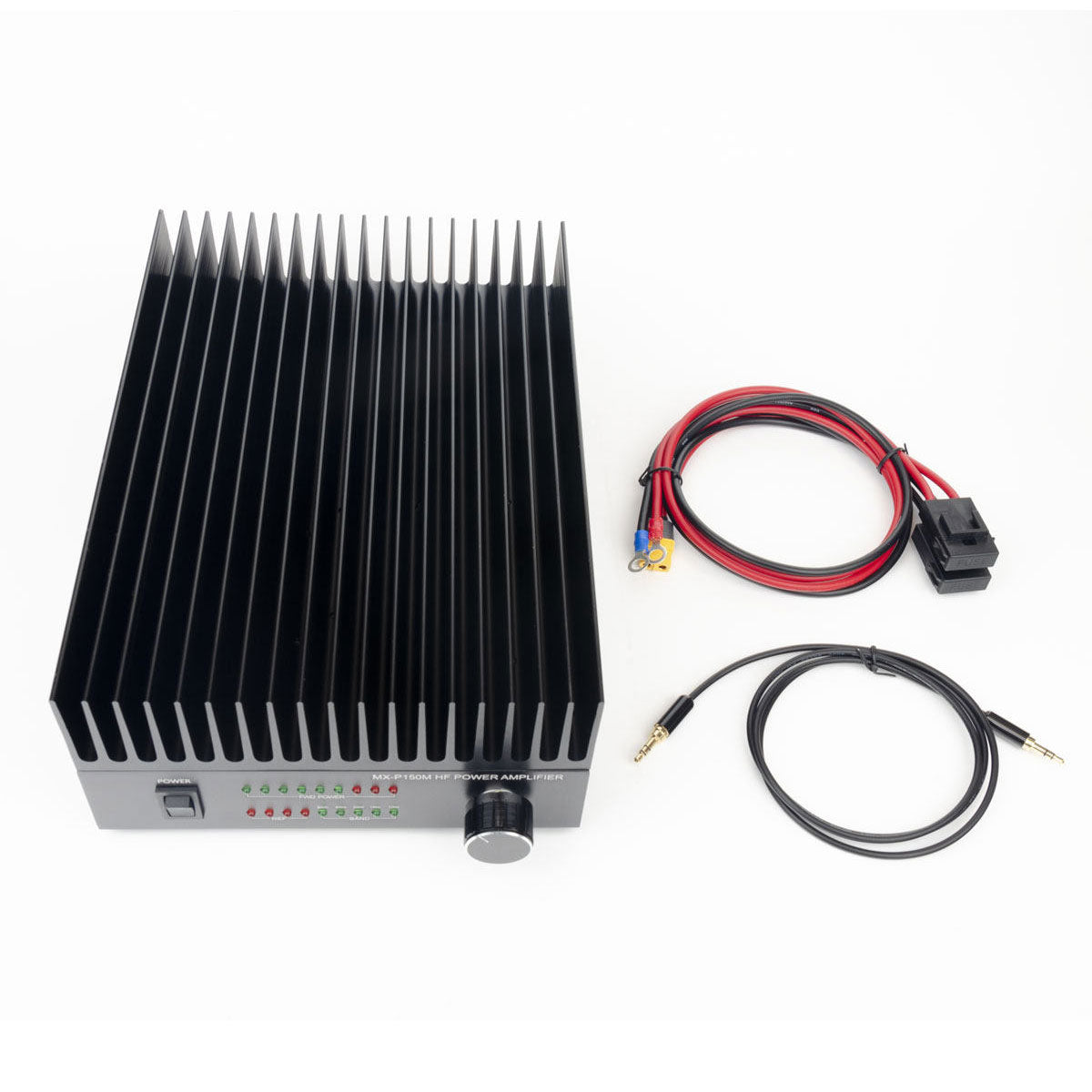 HamGeek PA-150W HF Power Amplifier Shortwave Linear Amplifier 100-130W QRP Ham Radio Amplifier for FT-818ND IC-705