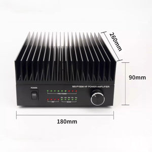 HamGeek PA-150W HF Power Amplifier Shortwave Linear Amplifier 100-130W QRP Ham Radio Amplifier for FT-818ND IC-705