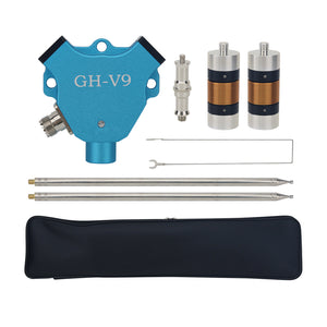 HamGeek GH-V9 V-Type Telescopic Shortwave Antenna 7–430MHz HF/VHF/UHF Portable Ham Radio Antenna