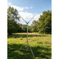 HamGeek GH-V9 V-Type Telescopic Shortwave Antenna 7–430MHz HF/VHF/UHF Portable Ham Radio Antenna