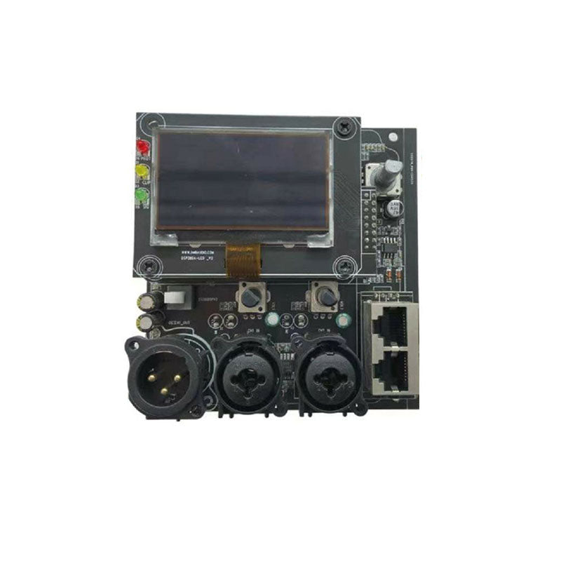 CQ380 Professional DSP Audio Processor Module 2 In 4 Out Supports RS485 PC Link & 1024-Tap FIR Filter