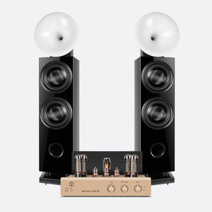 UOTANG N3/N5 Set MK8700 35Wx2 Tube Amp + T518/T618 Floor Standing Speakers (Optional Colors)