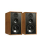 2PCS UOTANG T803 Passive Bookshelf Speakers 8-Inch 3-Way HiFi Home Stereo Speakers + MK9000 Tube Amp