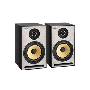 2PCS UOTANG T502 Passive Speakers Two-Way Bookshelf Speakers HiFi Solid Wood Home Audio Speakers