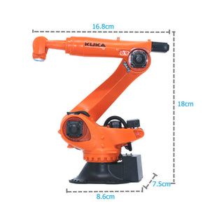 KR QUANTEC 1/10 Scale Industrial Robotic Arm Model Engineering Teaching Display Ornament for Kuka