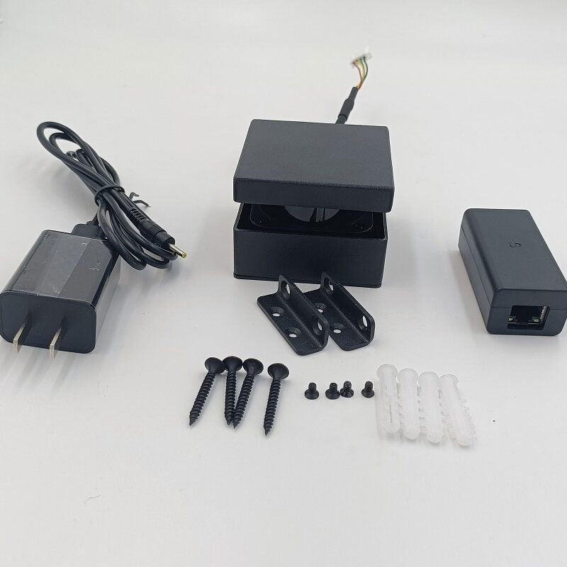 QHPLAY QH-Small Interactive Lidar Radar 4m Wall Floor Magic Touch Sensor (Black) for Kids Game Projection