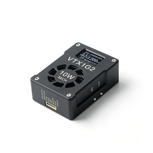VTX1G2 FPV VTX 1.2G 10W Video Transmitter 32CH Long Range Drone Transmitter for FPV Racing Drone