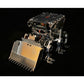 Six-legged Spider Robot Kit MG90S Servo Nano Driving DIY Programming Hexapod Robot for Ar-duino