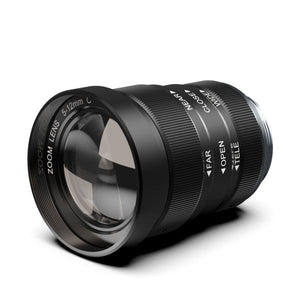 6MP 5-12MM F2.4 Wide Aperture Industrial Camera Vari-focal Lens Manual Zooming Lens with C-Mount