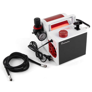 Hobby Mio HM-05 Pro Desktop Air Pump with Air Cylinder Low Noise 40W Air Compressor for Model Spraying