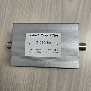 BPF-3.52M-200WM Anti-interference Band Pass Filter 200W RF BPF with M-type Female Connector