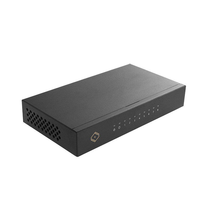 Silent Angel N8 High-End 8-Port Audio Network Switch Music Router for High Resolution Music Streaming