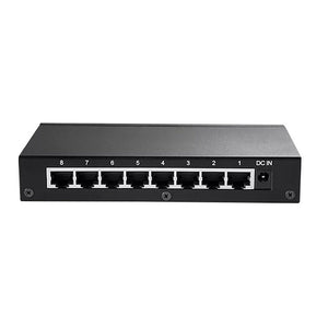 Silent Angel N8 High-End 8-Port Audio Network Switch Music Router for High Resolution Music Streaming