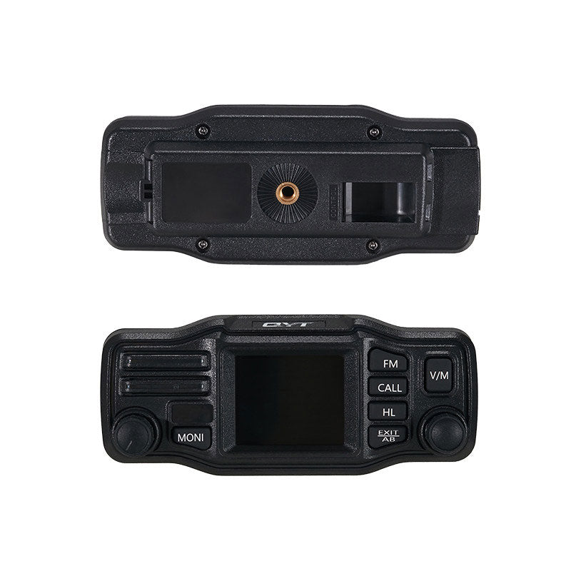 QYT M600 Vehicle Walkie Talkie UV Dual-band Split-type Panel Dual Speakers 25W Mini Car-mounted Radio