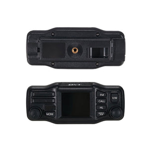 QYT M600 Vehicle Walkie Talkie UV Dual-band Split-type Panel Dual Speakers 25W Mini Car-mounted Radio