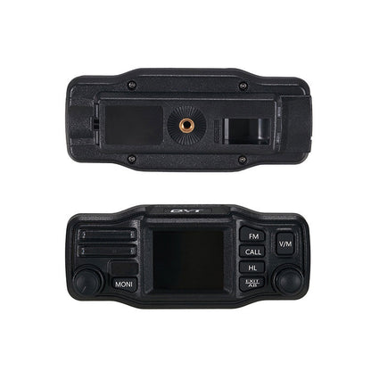 QYT M600 Vehicle Walkie Talkie UV Dual-band Split-type Panel Dual Speakers 25W Mini Car-mounted Radio
