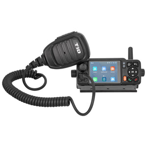 TID TD-M6Plus-US/TD-M6Plus-EU 4G LTE POC Radio Bluetooth2.1 Car-mounted Radio 1GBRAM+8GBROM Support for Android7.1