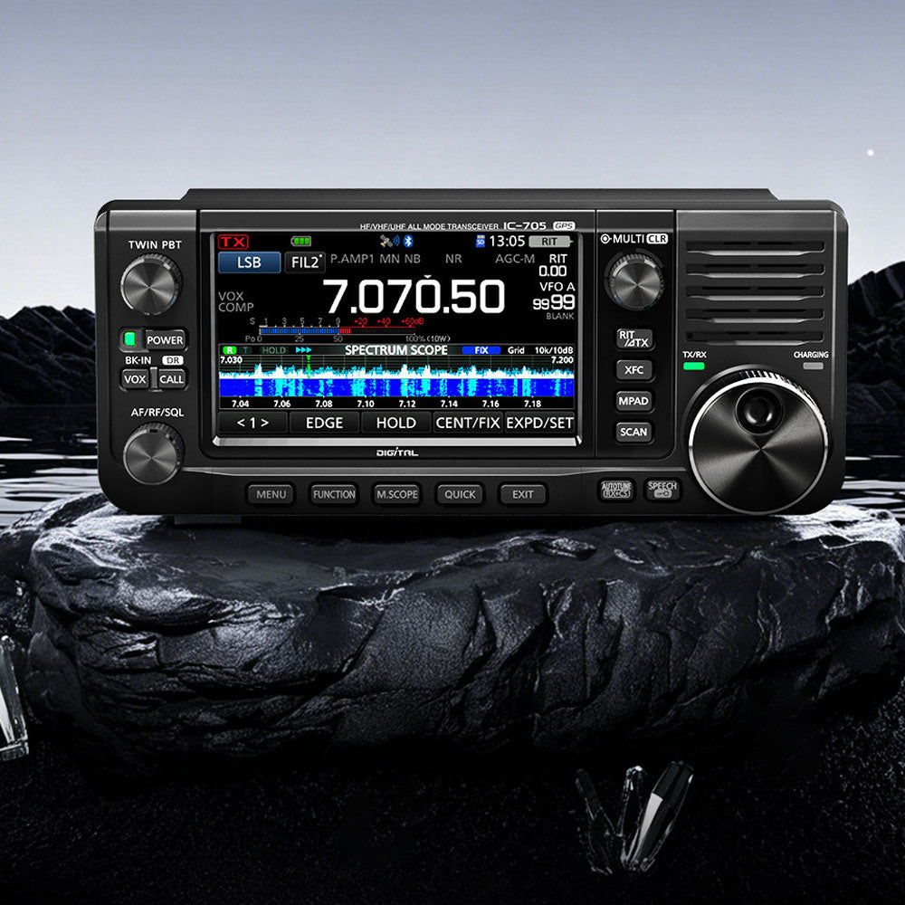 Original IC-705 HF50/144/430MHz Multi-mode Portable Transceiver Shortwave 10W Digital Radio for ICOM (US/EU)
