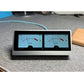 AK TECHNOLOGY AK-METER-46 Simulation Pointer VU Level Meter Music Audio Spectrum Display Clock with 4.6-Inch Touch Screen