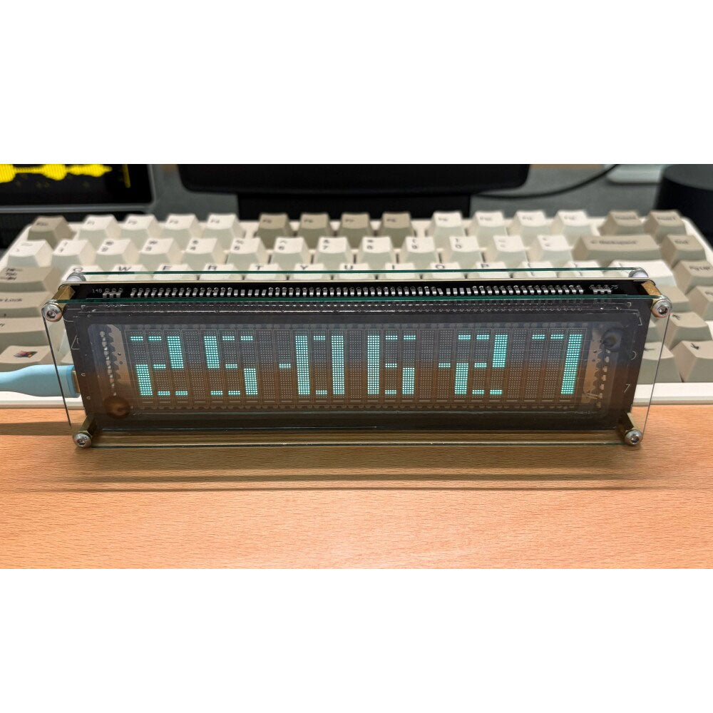 AK TECHNOLOGY AK2515 V3.0 Audio Clock Bluetooth Receiving Music Spectrum Display Onboard Microphone Acquisition