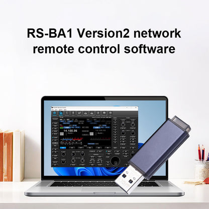RS-BA1 Version2 Network Remote Control Software Support Single/Dual Frequency Operation for ICOM IC-7300MK2 IC-705