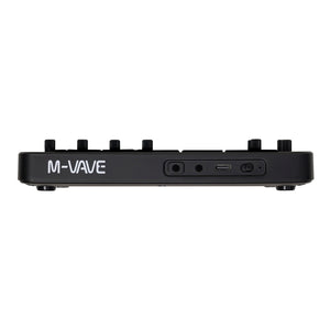 M-VAVE Black FM-1 Portable Audio FM Synthesizer 3-Channel MIDI Built-in 6 Effects 3.5mm Stereo Output