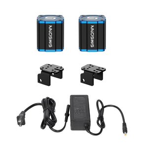 SIMSONN VAM NEO Compact Vibration Assist Module Built-in Linear Motor Compatible with MOZA/Simagic Racing Game Simulators (2PCS)