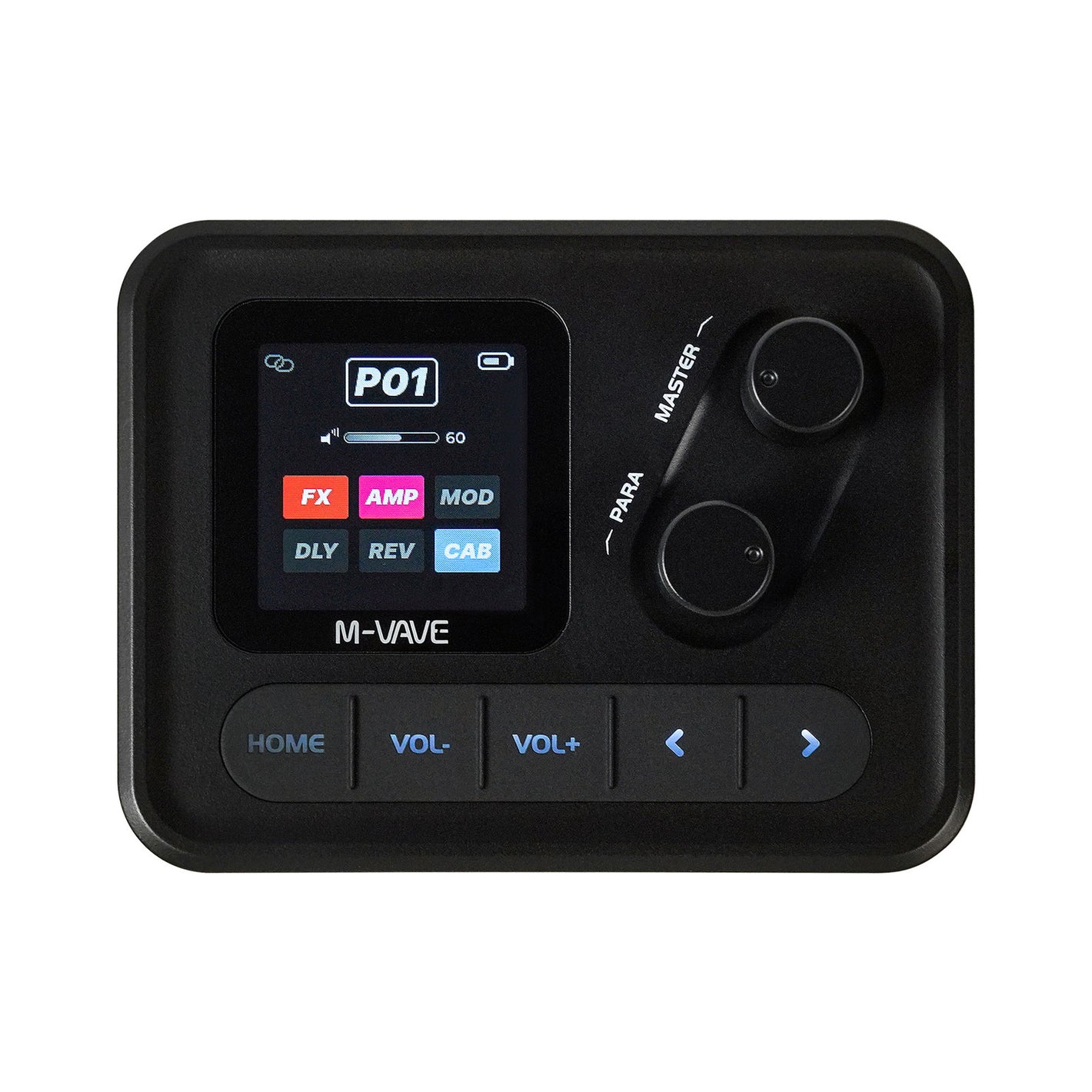 M-VAVE Black Pocket AMP Mini Multifunctional Electric Guitar/Bass Comprehensive Effects Pedal Amplifier Simulation