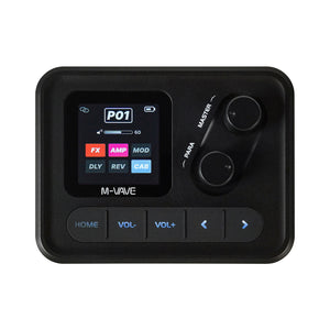 M-VAVE Black Pocket AMP Mini Multifunctional Electric Guitar/Bass Comprehensive Effects Pedal Amplifier Simulation