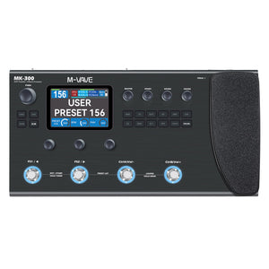 M-VAVE MK-300 Guitar/Bass Comprehensive Effects Pedal Multifunctional Effects Processor with 3.5-Inch Color Screen