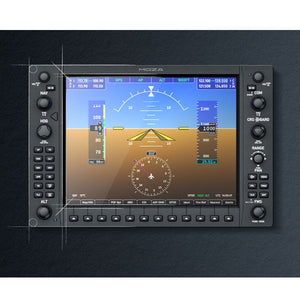 MOZA MGX1000 Instrument Panel Flight Game Simulator Control Panel 1024x768 10.4-Inch IPS Display
