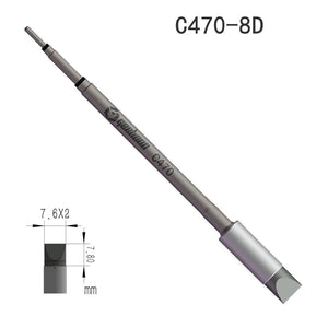GEEBOON C470 Series High Power Soldering Iron Tip High Quality Accessory for C470 Soldering Irons