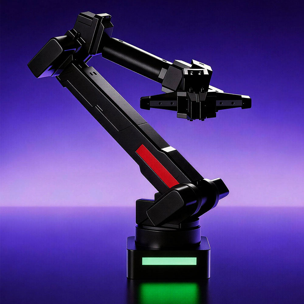Black/Pink ZYARM-X1 6-Axis Mechanical Arm Embodied Intelligence Lightweight Education Open-source Robotic Arm (500-1000g Load)