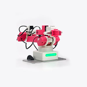 Black/Pink ZYARM-X1 6-Axis Mechanical Arm Embodied Intelligence Lightweight Education Open-source Robotic Arm (500-1000g Load)