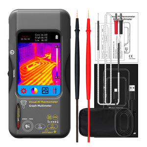 BSIDE SH7 Portable Handheld Thermal Imaging Multimeter 3.98-Inch Touch Screen Visual IR Thermometer