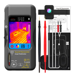 BSIDE SH7 Portable Handheld Thermal Imaging Multimeter 3.98-Inch Touch Screen Visual IR Thermometer