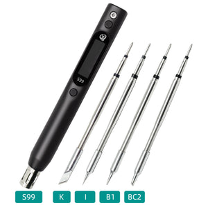 SEQURE S99 Soldering Iron Compatible with JBC245 Tips PD/QC/DC/PPS Power Supply for Drone RC Model Repair