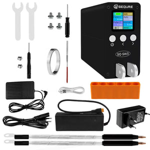 SEQURE SQ-SW3 2500A Capacitor Energy Storage Spot Welder for 18650 and 21700 Batteries