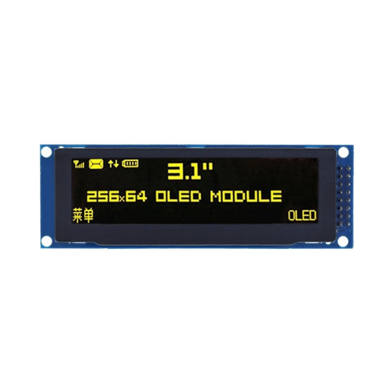 3.12 Inch 256x64 OLED LCD Display Module SSD1322 Chip Low Power Consumption Screen