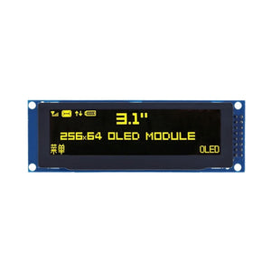 3.12 Inch 256x64 OLED LCD Display Module SSD1322 Chip Low Power Consumption Screen