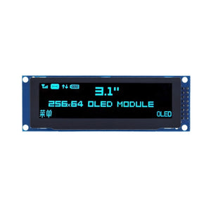 3.12 Inch 256x64 OLED LCD Display Module SSD1322 Chip Low Power Consumption Screen