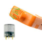 A8-CL2 0-20PPM Chlorine Gas Detector Rechargeable Chlorine Gas Monitor with LCD Display and Alarm