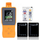 A8-CL2 0-20PPM Chlorine Gas Detector Rechargeable Chlorine Gas Monitor with LCD Display and Alarm